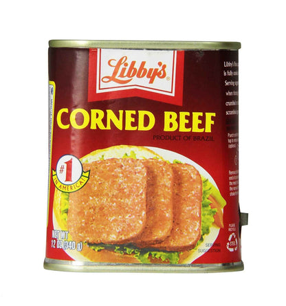 Libby's Corned Beef 12 oz – Shelf-Stable Protein for Camping Trips and Outdoor Cooking