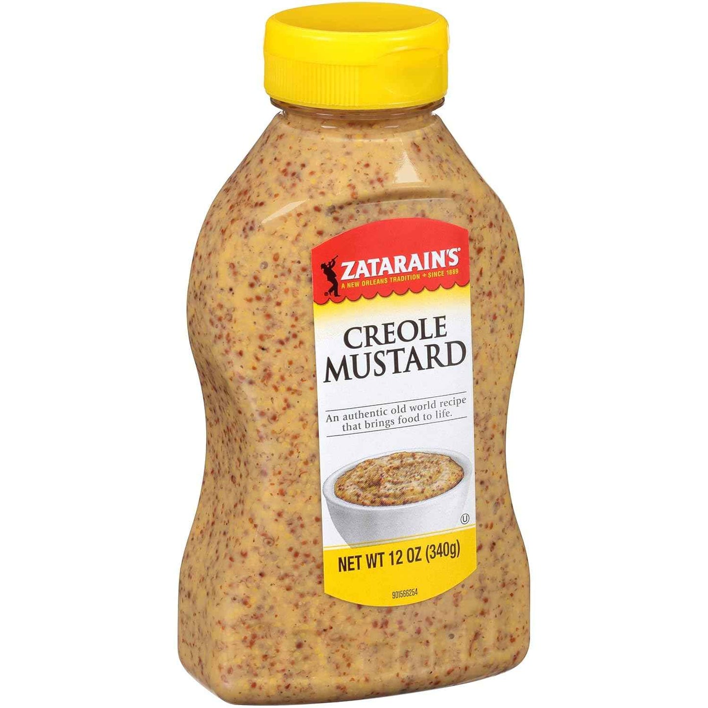 Zatarain's Creole Mustard 12 oz – Premium Stone-Ground Condiment for the Refined Southern Table