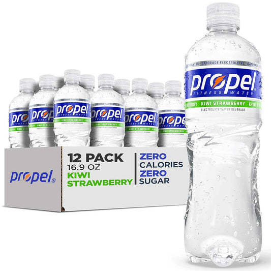 Propel Sugar Free Water – Single Serve Bottles for Camping Trips and Weekend Outdoor Adventures