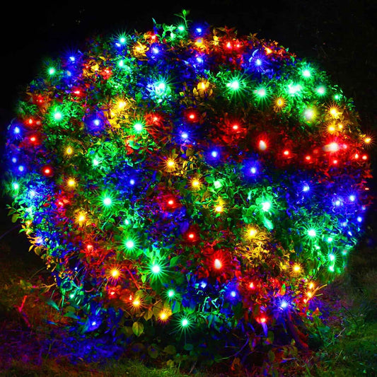 Brightever LED Christmas Net Lights – Cozy Living Room and Bedroom Holiday Decor Accent