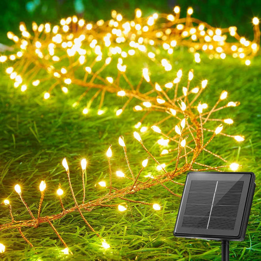 Lumify Solar String Lights – Thoughtful Housewarming Gift for Her, Waterproof Outdoor Decor