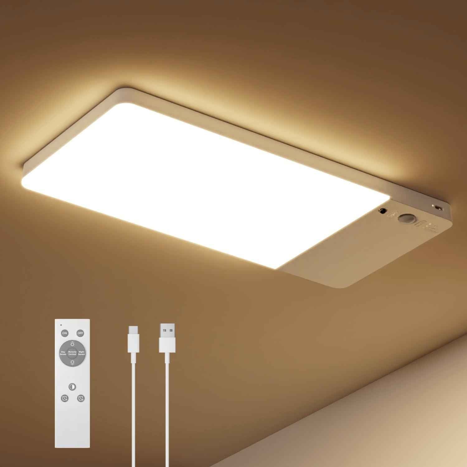 FULEN Motion Sensor Light — Clean Scandinavian-Style Lighting for Renters, No-Drill Magnetic Mount
