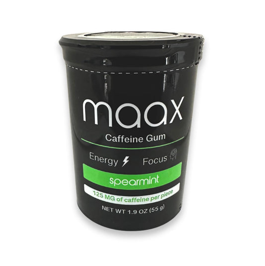 125mg caffeine per piece — one of the highest single-piece doses in the category