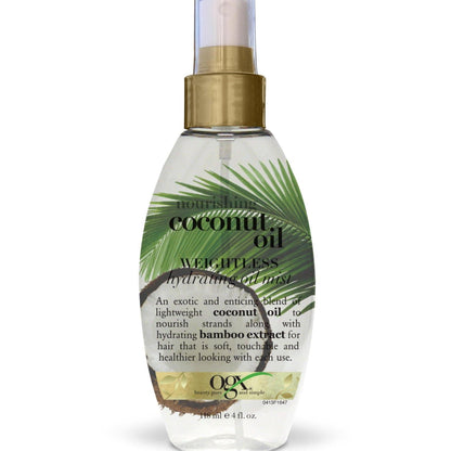OGX_Nourishing_+_Coconut_Oil_Weightless_Hydrating_Oil_Hair_Mist,_Lightweight_Leave-In_Hair_Treatment_with_Coconut_Oil_&_Bamboo_Extract,_Paraben_&_Sulfate_Surfactant-Free,_4_fl_oz