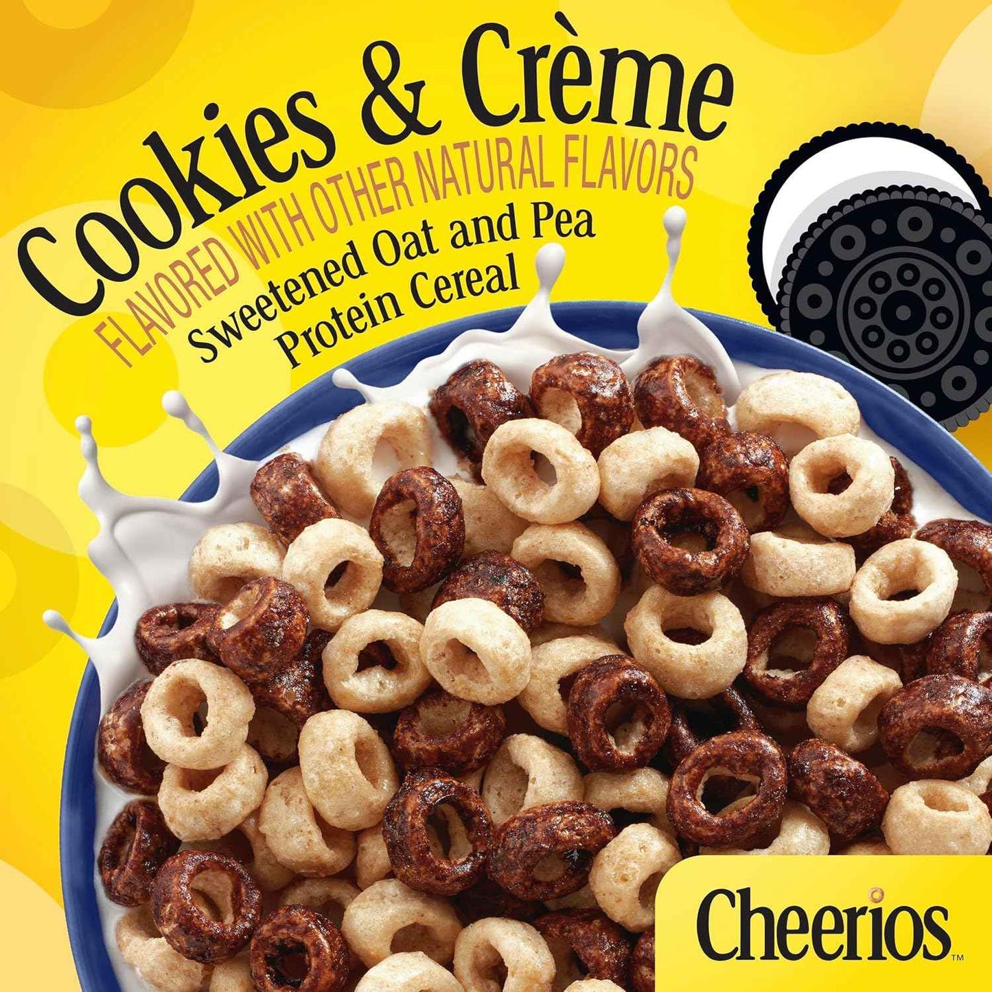 Cheerios Protein Cereal, Cookies and Crème – Post-Workout Recovery Bowl for Active Wellness Routines