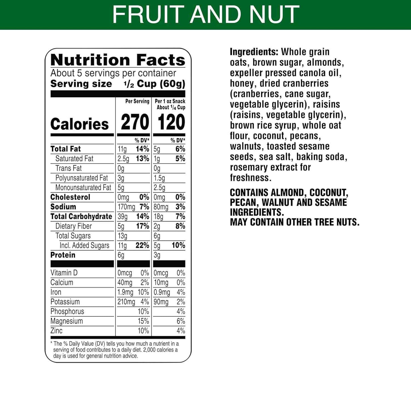 Bear Naked Granola Cereal – Calming Whole-Grain Snack for Home Office Wellness Breaks, 12oz Pouch