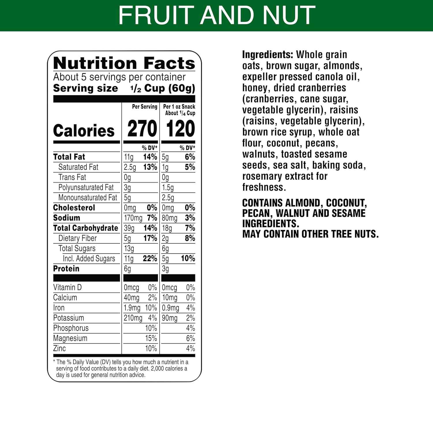 Bear Naked Granola Cereal – Calming Whole-Grain Snack for Home Office Wellness Breaks, 12oz Pouch