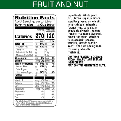 Bear Naked Granola Cereal – Calming Whole-Grain Snack for Home Office Wellness Breaks, 12oz Pouch