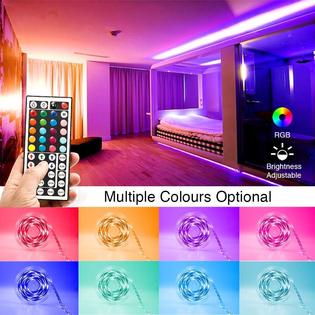 12v dc working voltage with included power supply, safe to touch