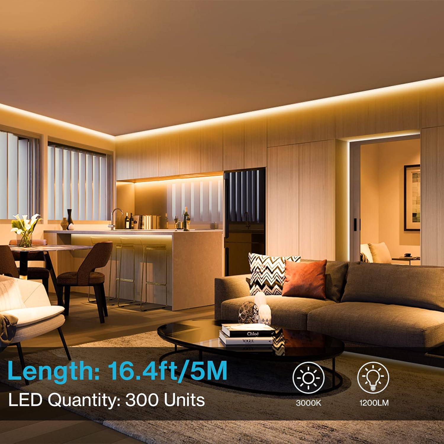 12v working voltage with 12w energy-efficient consumption