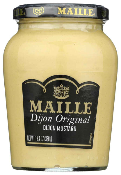 Maille Dijon Originale Mustard 13.4 oz – Elegant Gourmet Gift for Food Lovers and Home Cooks