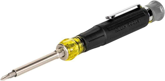 Klein Tools 32600P Mini Precision Screwdriver for IT Repair Technicians, 13-in-1 Magnetic Driver for Datacenter and Bench Work
