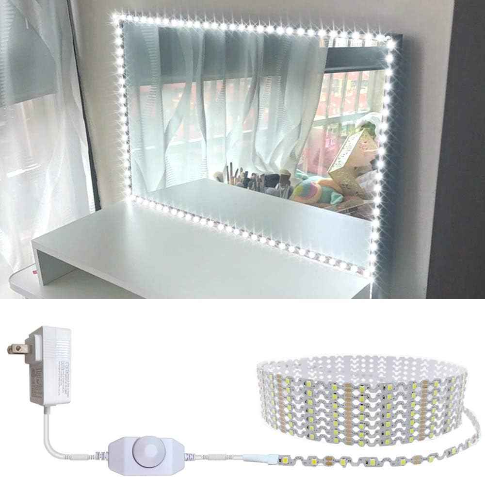 LuminGlow Vanity Mirror Light Kit – Thoughtful Birthday Gift for Her, Dimmable Hollywood Style Glow
