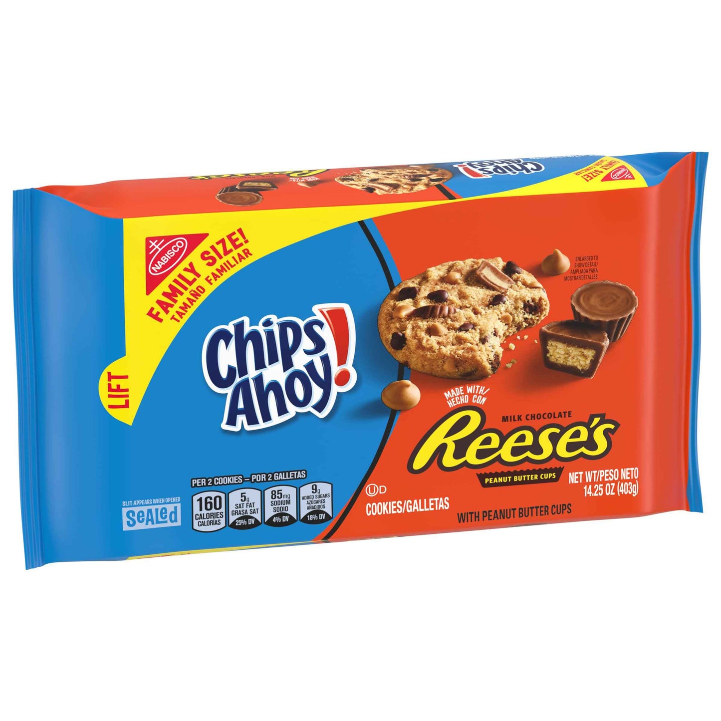 CHIPS AHOY! Reese's Peanut Butter Cup Cookies, Gourmet Snack Gift for Hostess, Holiday, and Birthday Gifting