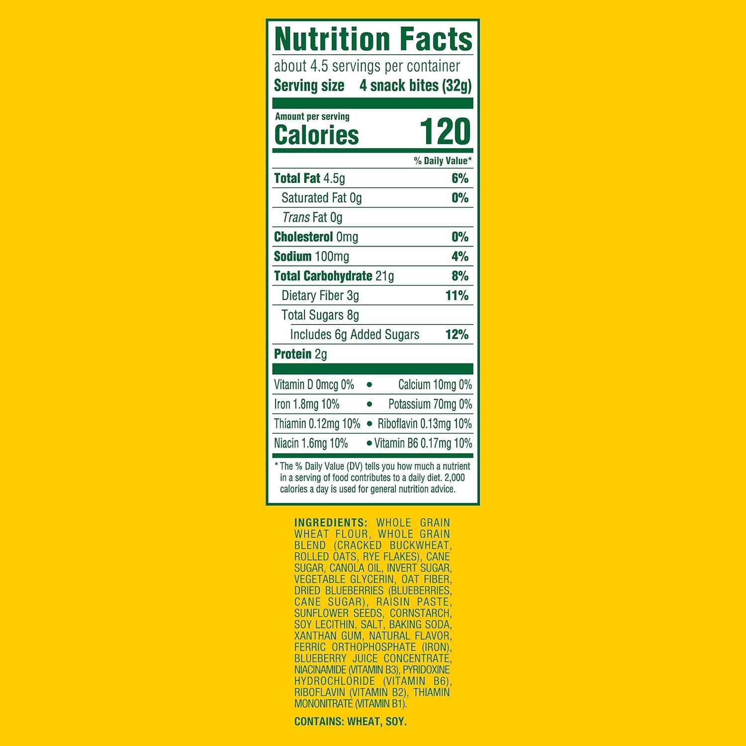 belVita Energy Bites Blueberry Sunflower Seed – Grab-and-Go Commute Bite to Beat the 10 AM Slump