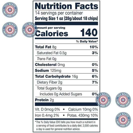 Cape Cod Potato Chips Less Fat Original Kettle Chips – 14 oz Low-Fat Snack for Guilt-Free Office and Lunchbox Stashing