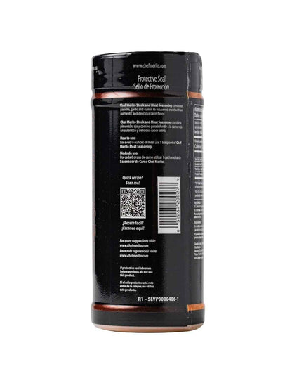 Chef Merito Carne Asada Meat Seasoning, 14 Ounce – Housewarming Gift for Friends Setting Up a New Home Grill