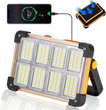 LUMENHUB Solar Emergency Light – Storm & Power Outage Lantern, 10+ Hour Backup Floodlight