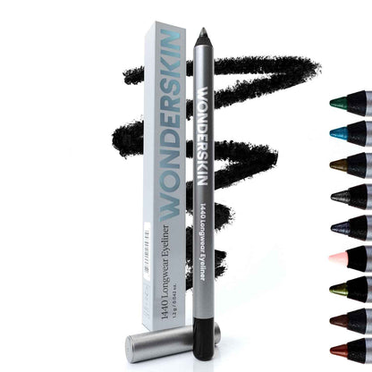 Wonderskin Eyeliner Pencil – Pool and Beach Ready Eye Makeup, 24-Hour Waterproof Longwear Liner