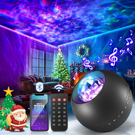 15 built-in white noise sounds including rain, ocean waves, fireplace, and nursery rhymes