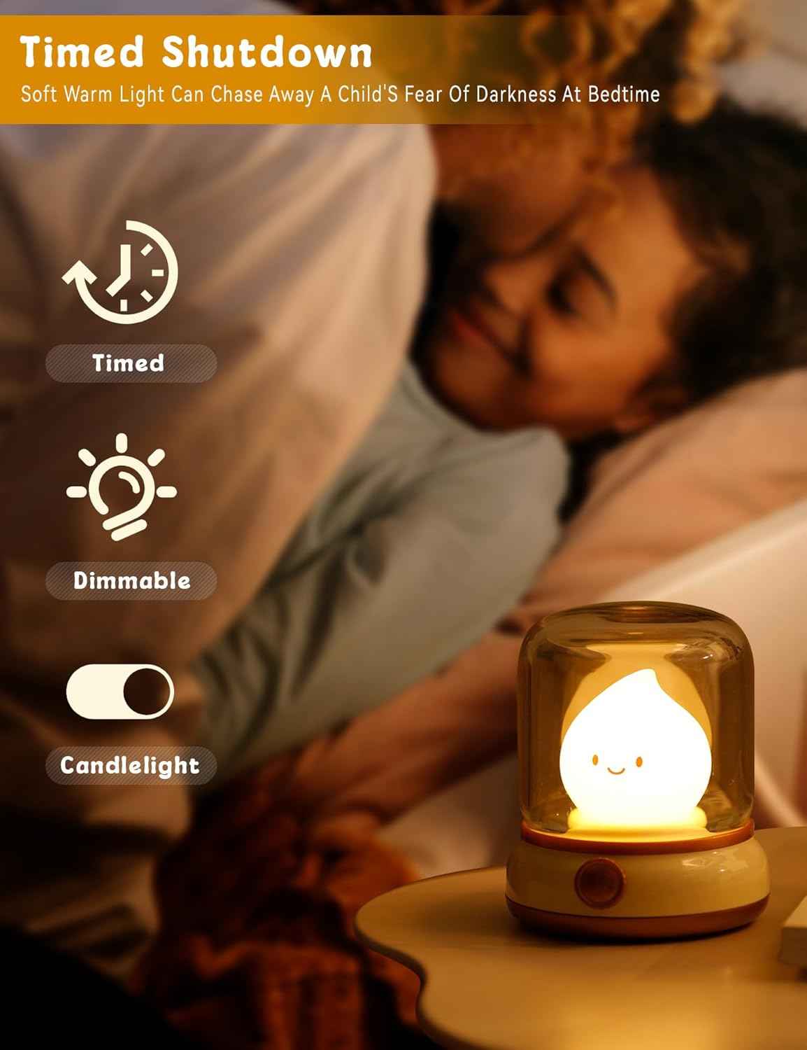 Vintage Style Kerosene Lamp – Thoughtful Housewarming and Holiday Gift for Mom and Teen Girls, Warm Amber LED Glow