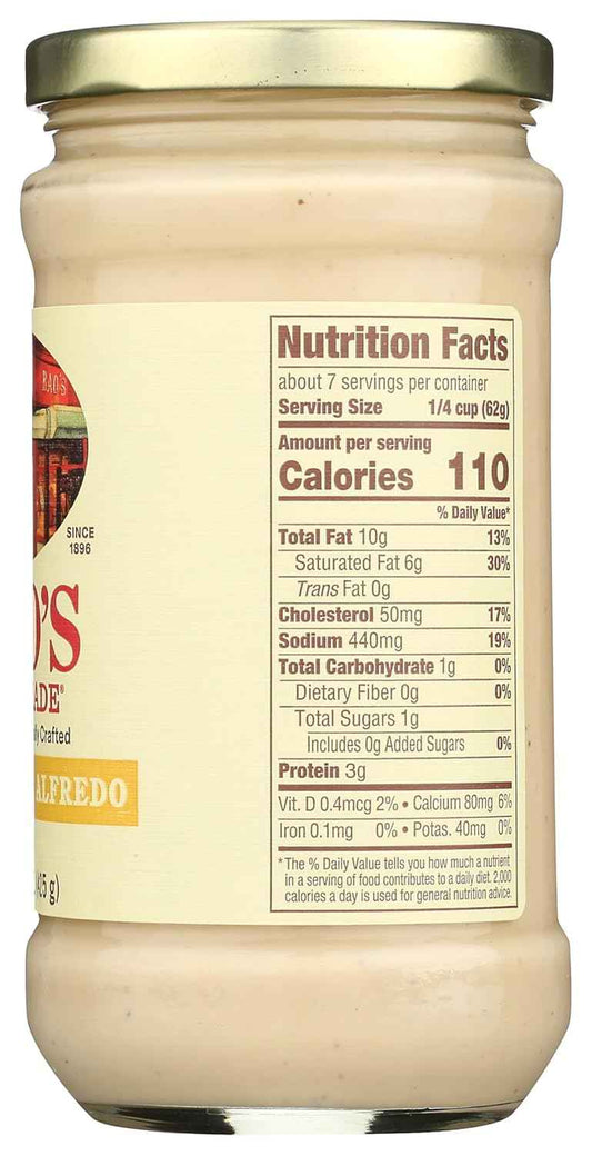 Rao's Four Cheese Alfredo Sauce 15 oz – Thoughtful Gourmet Gift for Pasta Lovers and Foodies