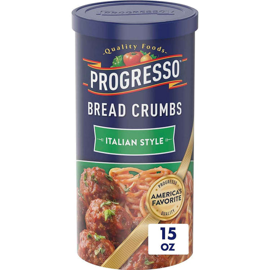 Progresso Bread Crumbs for Kid-Friendly Chicken Tenders, Italian Style 15 oz
