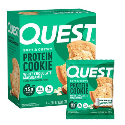 Quest Nutrition Double Chocolate Chip Protein Cookie – Thoughtful Birthday Gift for the Keto Friend in Your Life, 4 Count Variety Snack