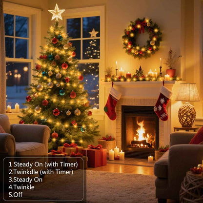 Lumoonity LED Fairy Lights – Flameless Bedroom Nightlight for Safe Sleep, No Fire Risk