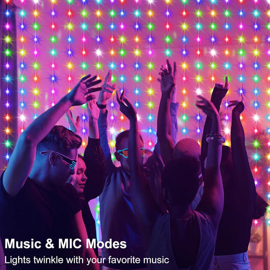 16 million color options with built-in rgb chip per bead