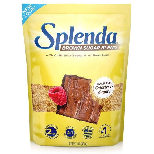 SPLENDA Brown Sugar Blend for Family Lunchbox Prep, Lower-Sugar Baking Sweetener for Kid-Friendly Cookies and Muffins