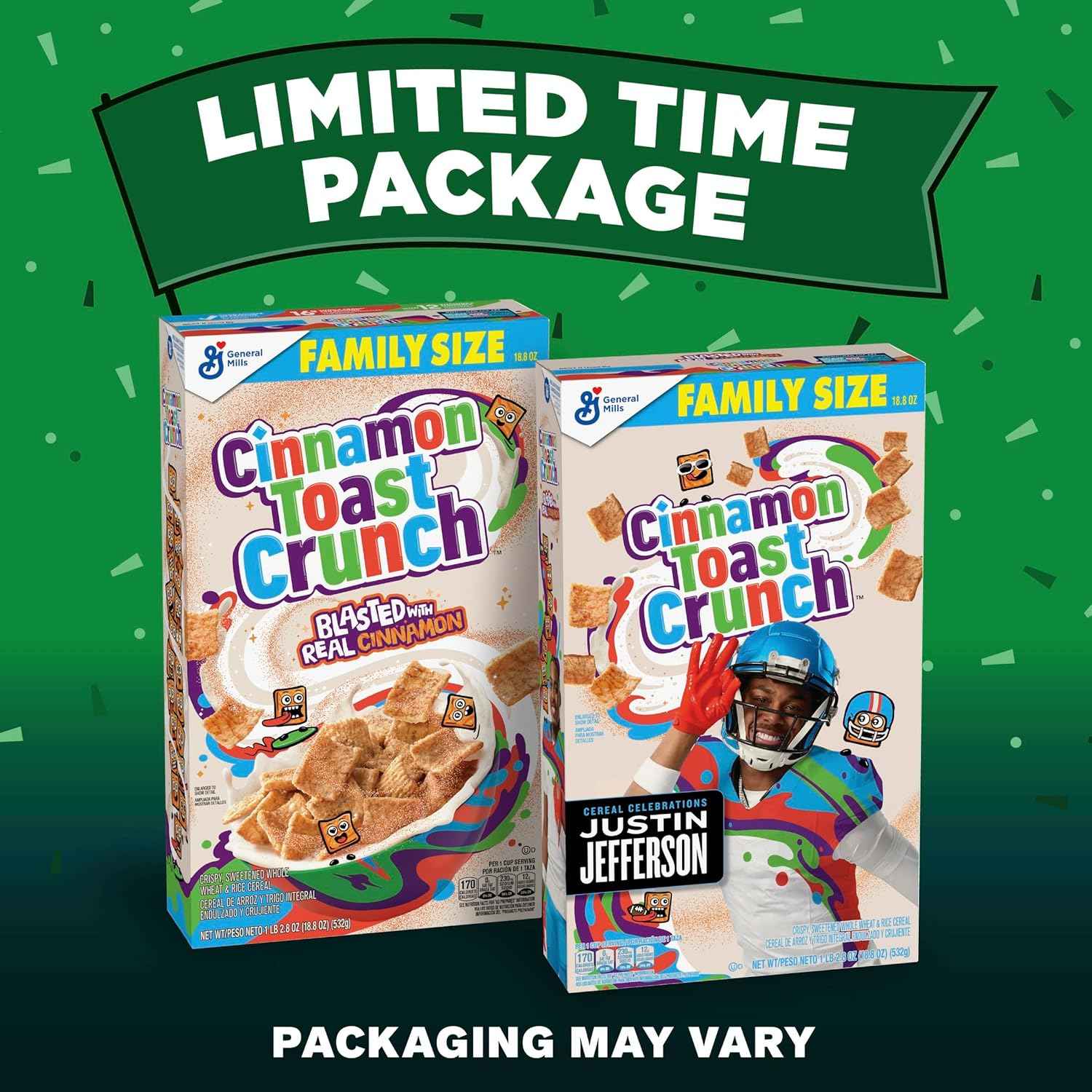 Cinnamon Toast Crunch Cereal – Better-for-You Breakfast Cereal, 16g Whole Grain per Serving