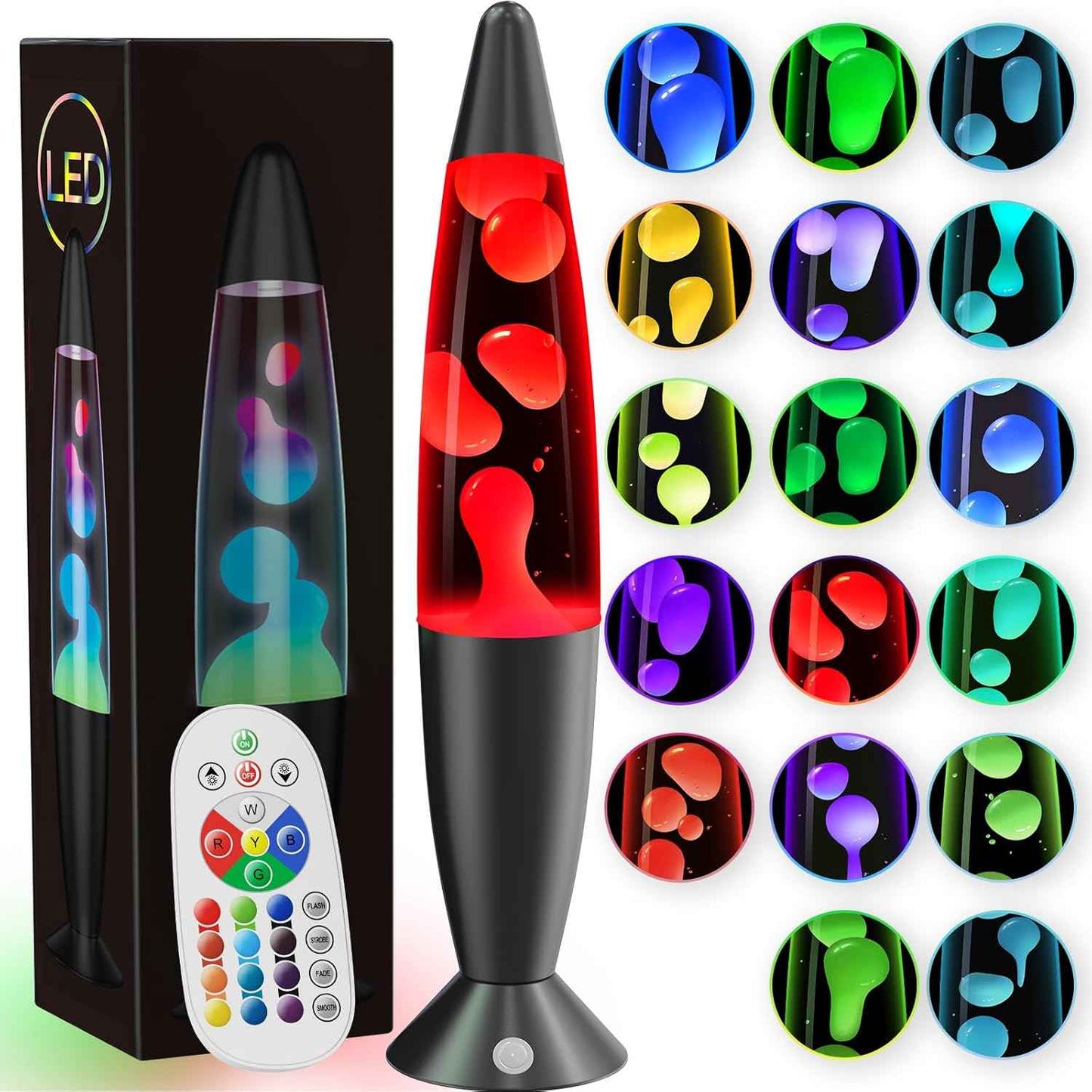 Uniclighter AuraFlow LED Motion Lamp – Cool-Running Night Light Safe for Kids' Bedrooms and Playrooms