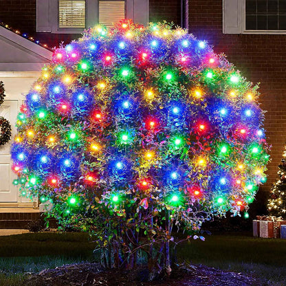 BlcTec Christmas Net Lights – UL Certified 176 LED Mesh with IPX7 Waterproof and Timer for Safe Outdoor Holiday Lighting