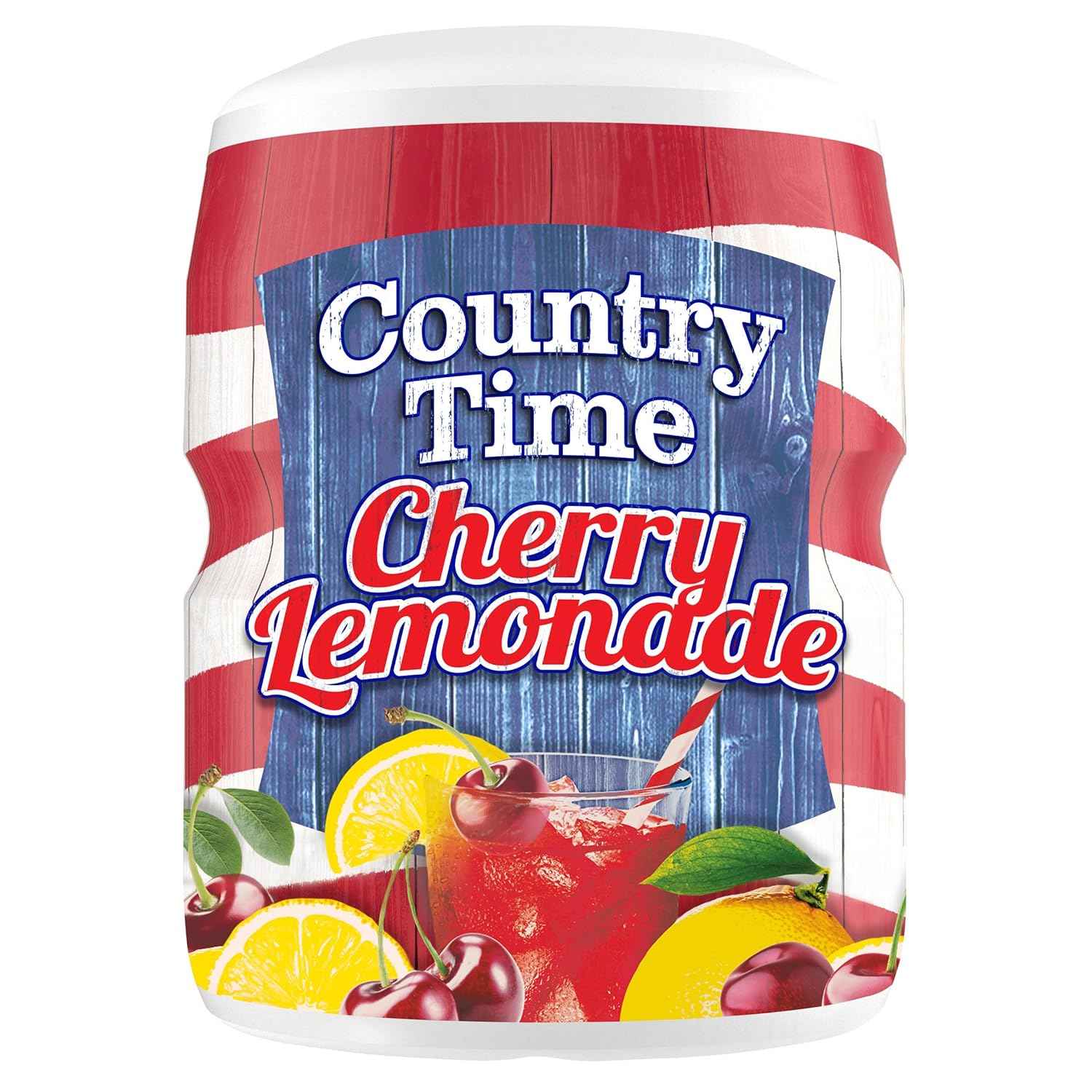 Country Time Cherry Lemonade Flavored Mix – Charity Gift Set Supporting Alex's Lemonade Stand Foundation, 6 qt Yield