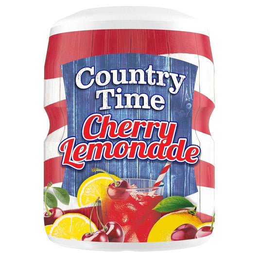 Country Time Cherry Lemonade Flavored Mix – Charity Gift Set Supporting Alex's Lemonade Stand Foundation, 6 qt Yield