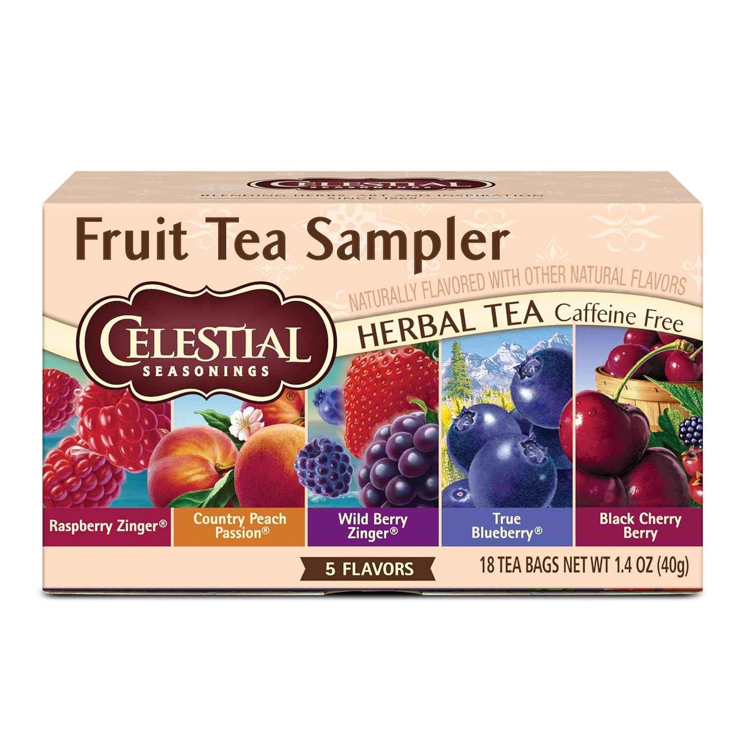 Celestial Seasonings Herbal Tea Sampler – Heartfelt Housewarming Gift Basket Addition for New Homeowners