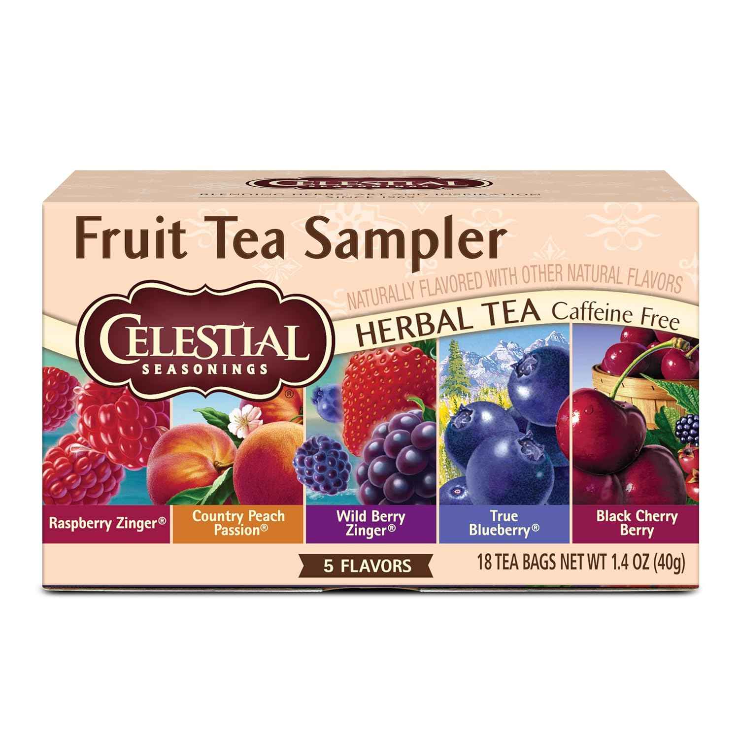 Celestial Seasonings Herbal Tea Sampler – Heartfelt Housewarming Gift Basket Addition for New Homeowners