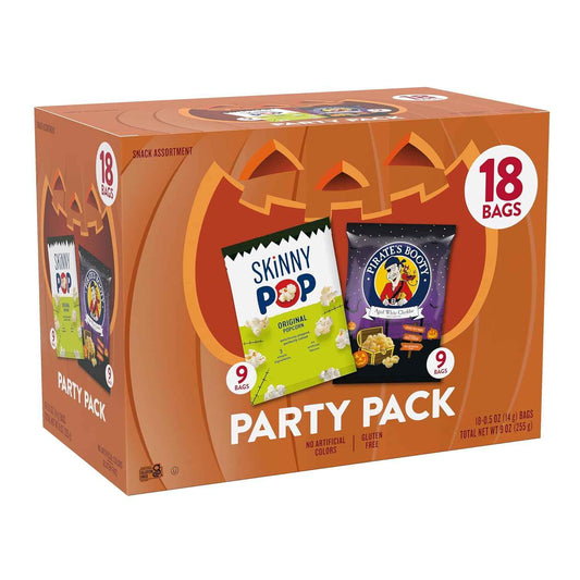 SkinnyPop Family Favorites Multipack – Desk Drawer Snack Stash for Between-Video-Call Breaks at the Home Office