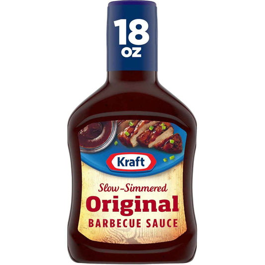 Kraft Original BBQ Sauce – Family-Friendly Dip for Chicken Tenders, Fries, and Weeknight Dinners