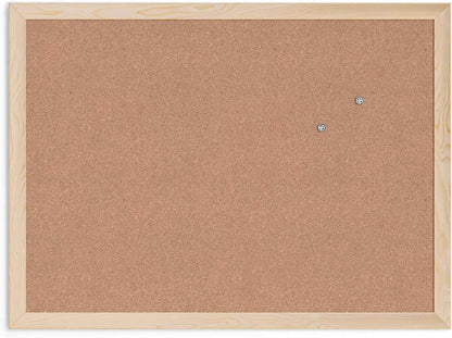 U Brands Cork Bulletin Board – Back-to-College Gift for Students and Dorm Rooms
