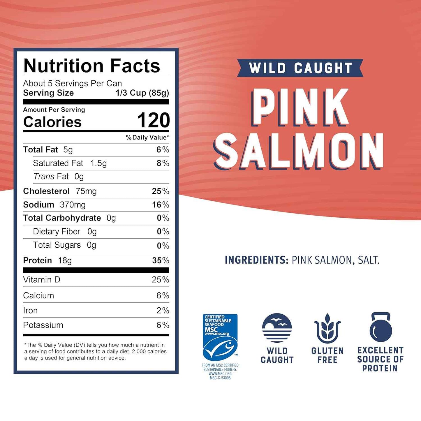Bumble Bee Wild Pink Salmon – Quick Office Lunch Protein for Focused Workday Meal Prep