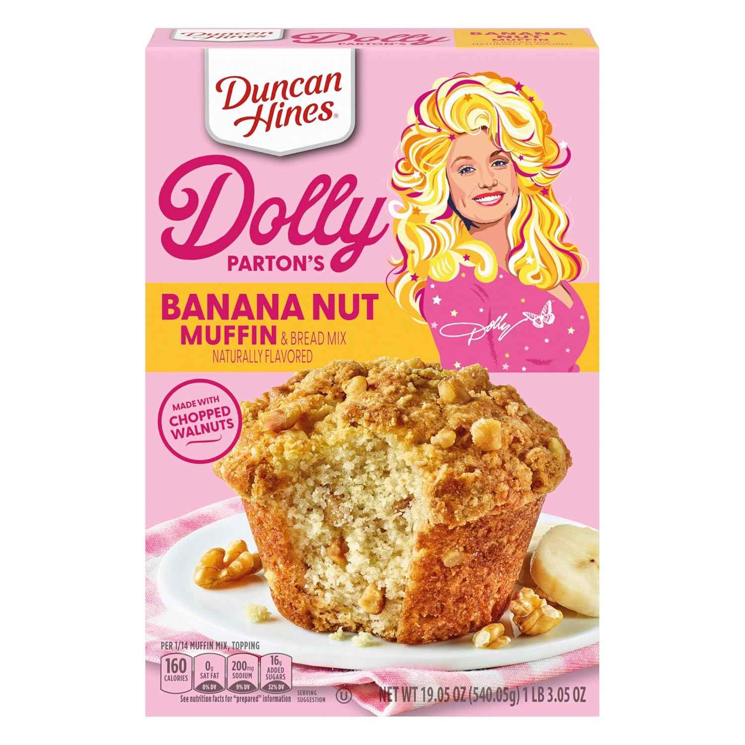 Duncan Hines Dolly Parton Banana Nut Bread Mix – Easy Family Baking Project for Grandparents and Grandchildren Together