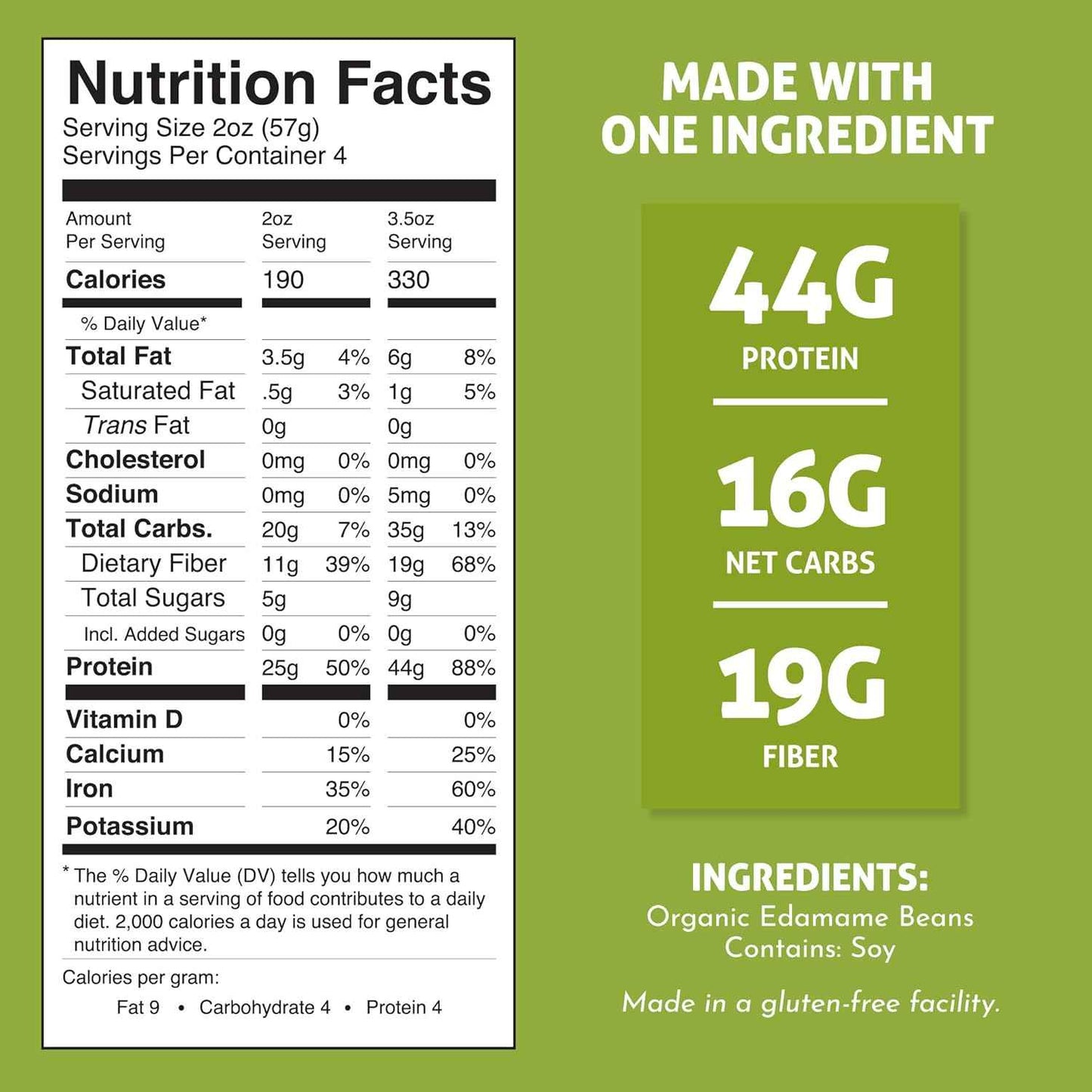 The Only Bean Edamame Fettuccine for Fast Post-Workout Meal Prep, 5-Minute High-Protein Pasta