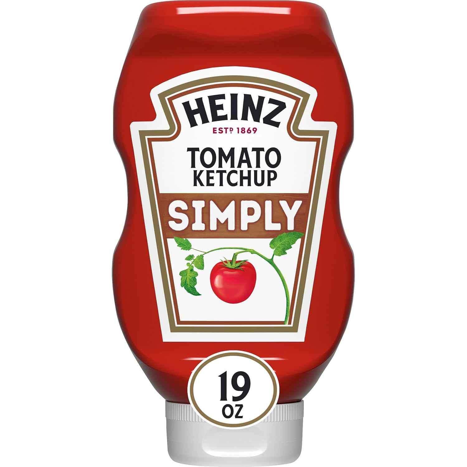 Heinz Simply Tomato Ketchup – Squeeze-Bottle Condiment for Backyard Grilling and Cookouts