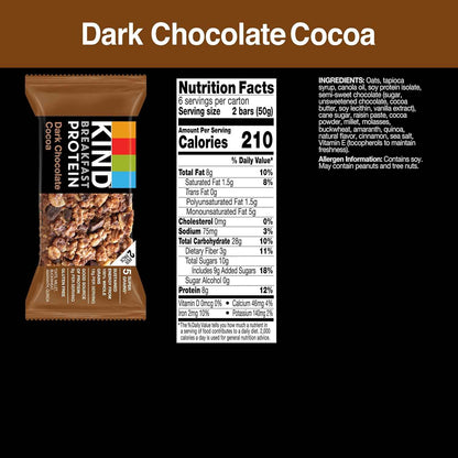 KIND Breakfast Protein Bars – Portable Trail and Cycling Fuel for Active Fitness Enthusiasts