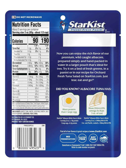 StarKist Tuna Pouch – Office Desk Drawer Lunch for Busy Weekday Productivity