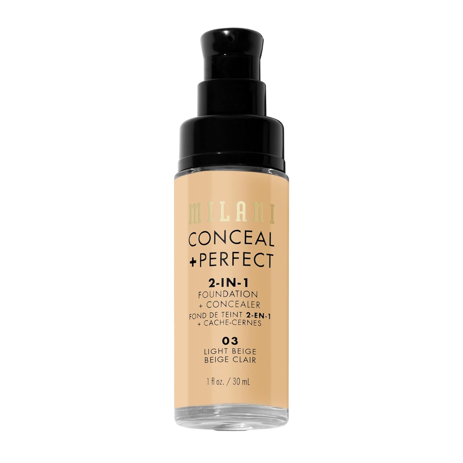 Milani_Conceal_+_Perfect_Liquid_Foundation_-_Light_Beige,_1_Fl._Oz._Cruelty-Free,_Water-Resistant,_Oil-Free,_Medium-To-Full_Coverage,_Satin_Matte_Finish_Concealer_Makeup_Cosmetic