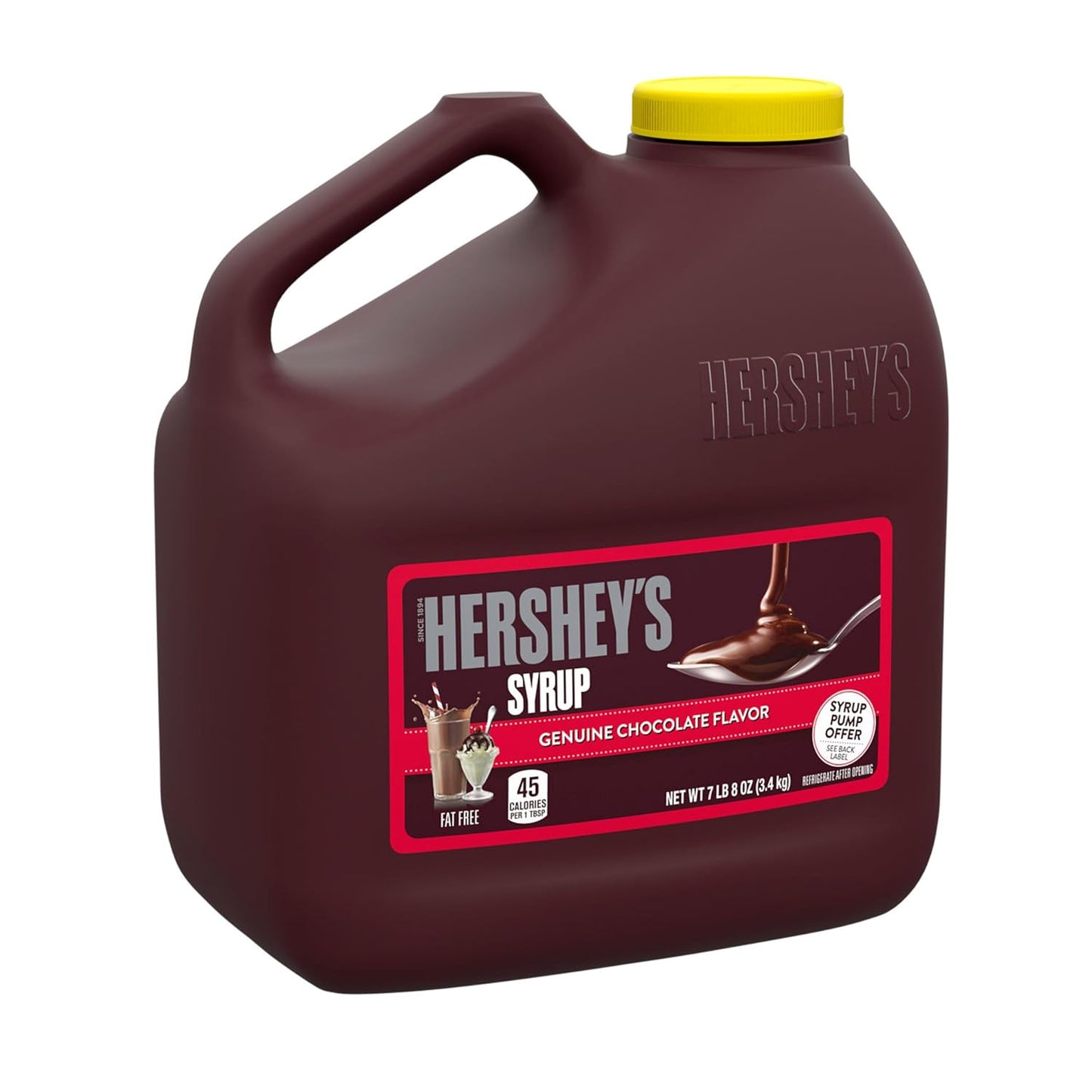 HERSHEY'S_Chocolate_Syrup_Bulk_Jug__-_fat_free_and_gluten_free_genuine_chocolate_flavored_syrup_packaged_in_a_closeable_bulk_jug_with_a_syrup_pump