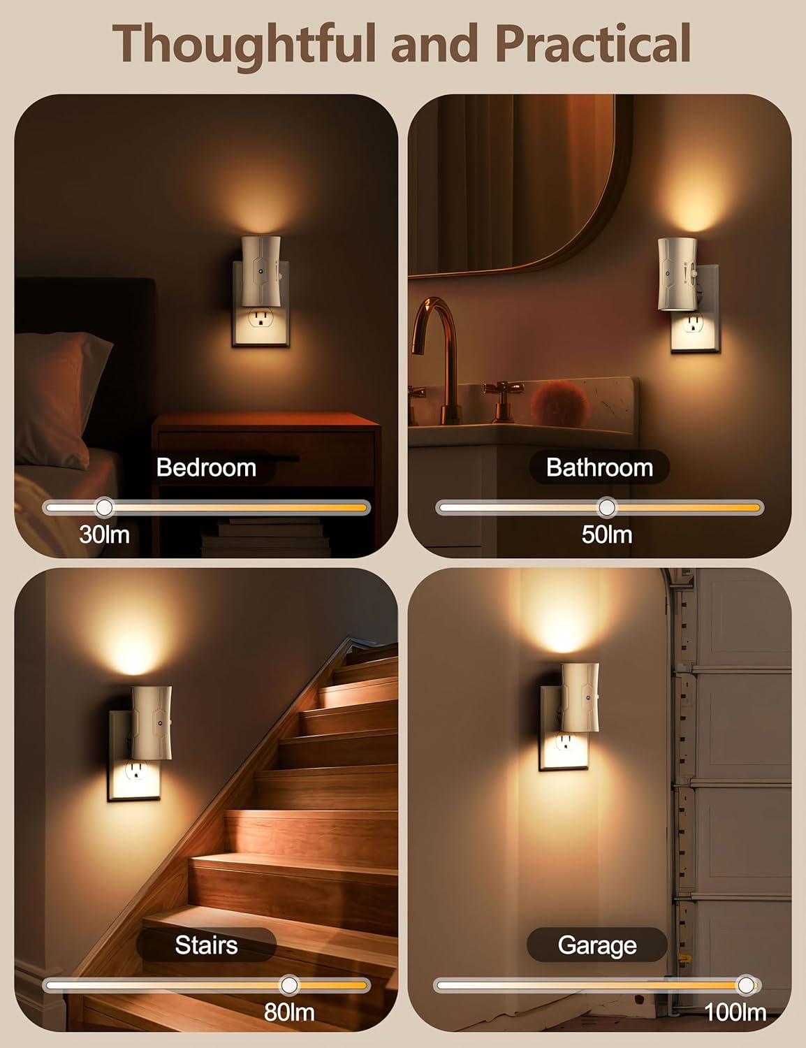 1w led technology with 3000k warm white light